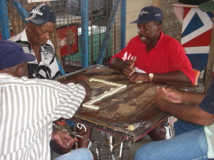 Dominoe players